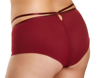 Nessa Valentina Strap Brief Claret  S-5XL VAL-NO2-CLT-N401