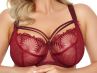 Nessa Valentina Soft Bra Claret-thumb Underwired, unpadded soft cup lace balconnet 65-100, D-P 036-500-CLT