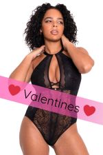 Opulence Lace Body Black