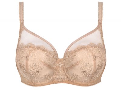 Subtille Venetia Soft Full Cup Bra Beige Underwired non-padded mesh bra 65-100, D-L VEN-SOFT-BEZ