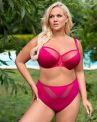 Gorsenia Vicky UW Soft Bra Fuchsia-thumb Underwired, non-padded balconnet bra. 65-95, D-M K564/1-FUC