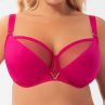 Gorsenia Vicky UW Soft Bra Fuchsia-thumb Underwired, non-padded balconnet bra. 65-95, D-M K564/1-FUC
