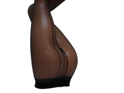 Cette Vienna Pantyhose with Back Seam Black 16 den Thin pantyhose for special occasions S-3XL 839-10/12-902