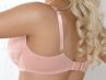 Nessa Vincenta Lace Bra Rose Pink-thumb Underwired, soft, full cup bra 60-95, D-L N065-517-PINK