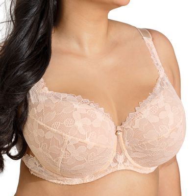 Nessa Vittoria UW Padded Bra - Beige & Ecru Underwired, padded bra. 60-95, D-M VIT-N502-B&E