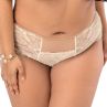 Nessa Vittoria Brazilian Briefs - Beige & Ecru-thumb  L/40-42 - 5XL/50-52 VIT-N01-B&E