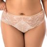 Nessa Vittoria Midi Briefs - Beige & Ecru-thumb  L/40-42 - 5XL/50-52 VIT-N02-B&E