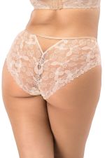 Vittoria Midi Briefs - Beige & Ecru