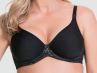 Cake Maternity  Waffles UW 3D Spacer Nursing Bra Black-thumb Underwired, seamfree t-shirt drop cup nursing bra 65-85, E-K 24-1031-06