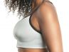 Parfait Lingerie Active Wave Front Zipper Sports Bra Silver-thumb Wire-free sports bra with zipper front closure 70-90, D-H P6052-SIR