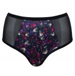 Wonderfully Short Black Floral