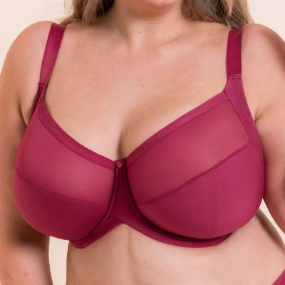 Curvy Kate Wonderfully UW Full Cup Bra Deep Orchid Underwired, non-padded full cup bra. 70-105, E-O CK-061102-DEO