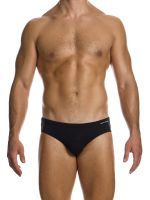 Silk brief black