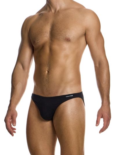 Modus Vivendi Silk low cut brief black Low Cut Brief 47% Silk, 47% Viscose, 6% Elastan S-XL 08511