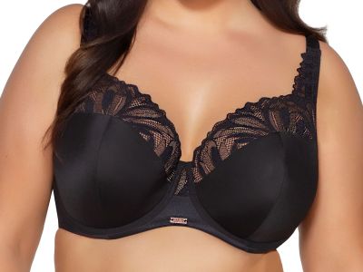 Ava Lingerie Yasemin Semi Soft Bra Black Underwired, semi soft bra. 65-105, D-L AV2105-BLK