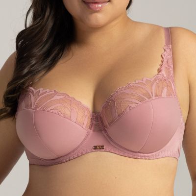 Ava Lingerie Yasemin UW Semi Soft Bra Pink Peony Underwired, semi soft bra. 65-105, D-L AV2105-PIP