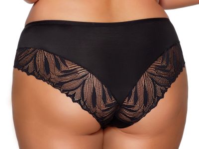 Ava Lingerie Yasemin Briefs Black  M-3XL AV2105/F-BLK