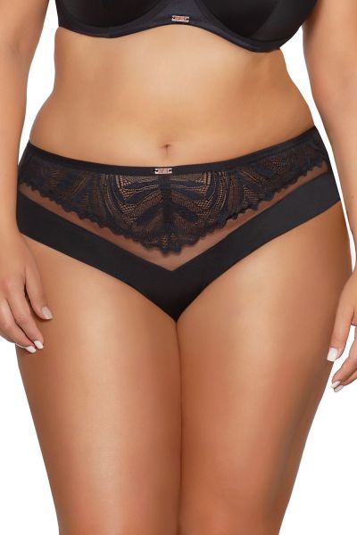 Ava Lingerie Yasemin Briefs Black  M-3XL AV2105/F-BLK