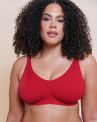 Curvy Kate Zen Non Wired Soft Bralette - Red-thumb Non-wired bralette with adjustable straps. 65-90 E/F - M/N CK093110-RED