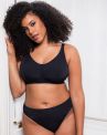 Curvy Kate Zen Non Wired Soft Bralette Black-thumb Non-wired bralette with adjustable straps. 65-90 E/F - M/N CK093110-BLK