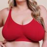 Curvy Kate Zen Non Wired Soft Bralette - Red-thumb Non-wired bralette with adjustable straps. 65-90 E/F - M/N CK093110-RED