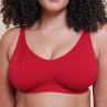 Curvy Kate Zen Non Wired Soft Bralette - Red-thumb Non-wired bralette with adjustable straps. 65-90 E/F - M/N CK093110-RED