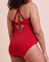 Curvy Kate Zip Tide Non-Wired Multiway Swimsuit - Red-thumb Non-wired swimsuit with adjustable coverage. S/36-38 - 2XL/52-54 CS-035606-RED