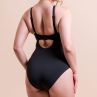 Curvy Kate Zip Tide Non-Wired Multiway Swimsuit - Black-thumb Non-wired swimsuit with adjustable coverage. S/36-38 - 2XL/52-54 CS-035606-BLK