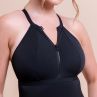 Curvy Kate Zip Tide Non-Wired Multiway Swimsuit - Black-thumb Non-wired swimsuit with adjustable coverage. S/36-38 - 2XL/52-54 CS-035606-BLK