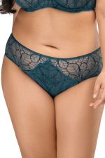 Zoia Midi Briefs - Deep Teal Green