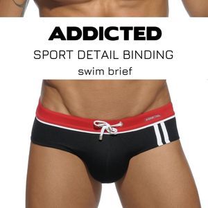 Addicted Sport Detail Binding Swim Brief