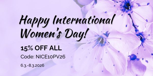 Happy International Women's Day! All off 15%